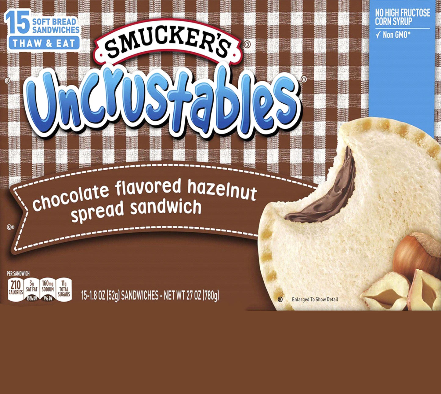 Smucker’s Uncrustables Chocolate Flavored HazelnutTumbler