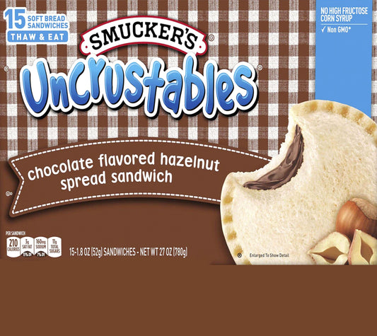 Smucker’s Uncrustables Chocolate Flavored Hazelnut Wine Tumbler