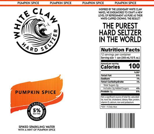White Claw Pumpkin Spice Mug