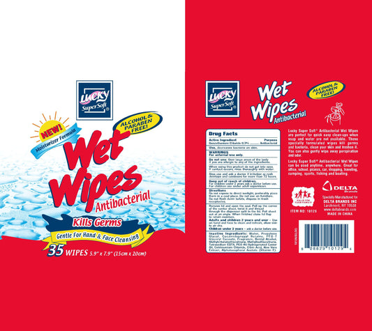 Lucky Super Soft Wet Wipes Kids Tumbler